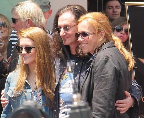 geddy lee and his family