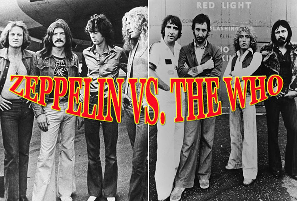 Led zeppelin and the who