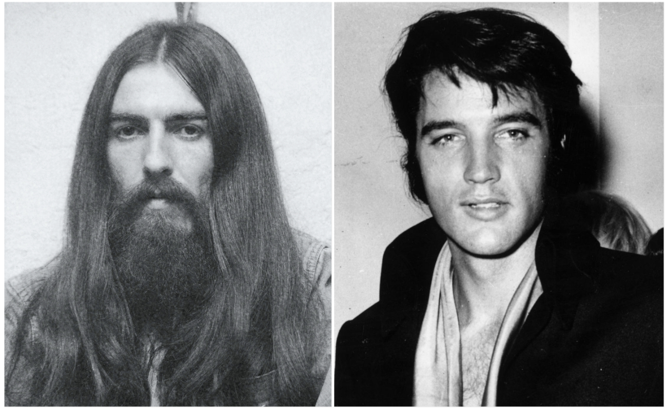 George-Harrison-and-Elvis-Presley