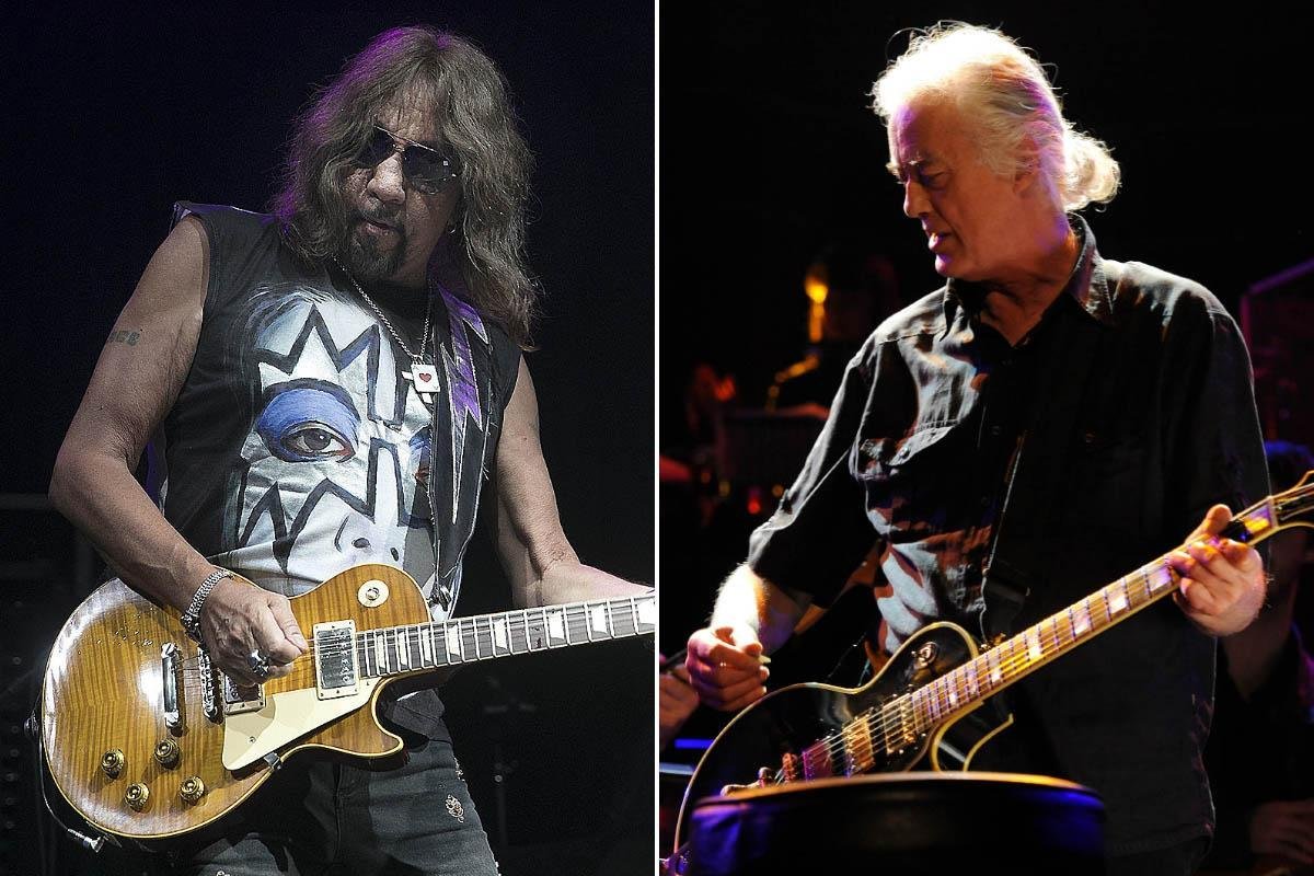 ace frehley and jimmy page