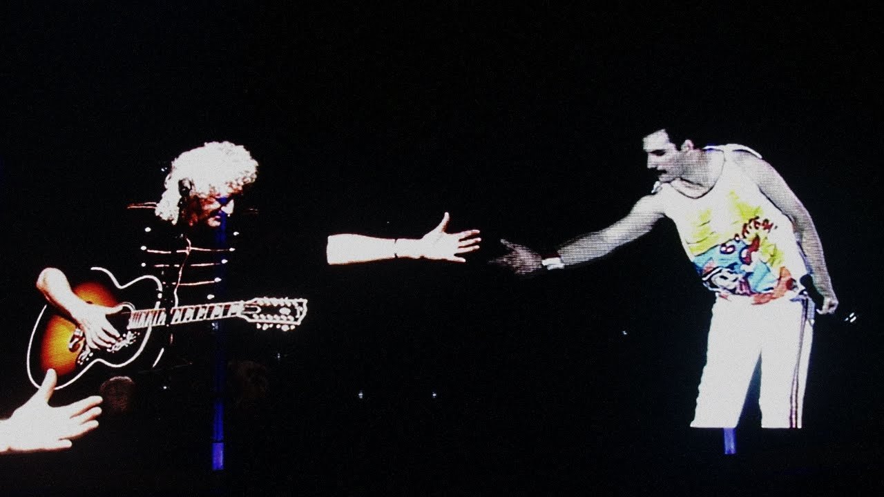 Freddie Mercury Hologram Moves Brian May To Tears